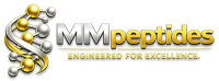 MM Peptides logo